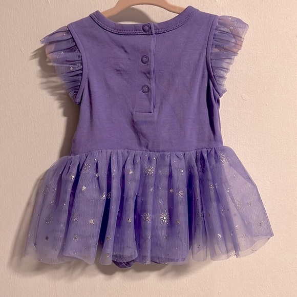 Minnie Mouse Disney100 Dress Baby Disneyland Purple Tulle - Picture 5 of 5